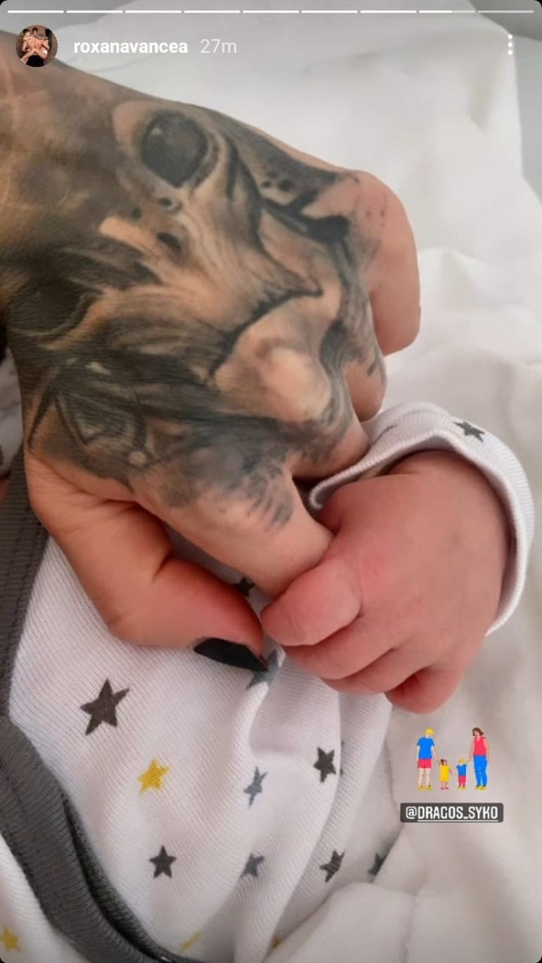 Roxana Vancea a născut la un spital de stat