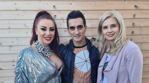 Marian Drăgulescu și iubita lui au participat la petrecerea aniversară a fostei soții