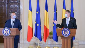 Klaus Iohannis și Nicolae Ciucă 