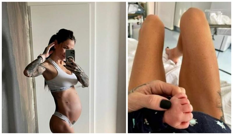 Roxana Vancea a trecut proba cântarului, la câteva zile după naștere