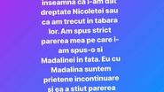 Postarea făcută de Raluca Dumitru