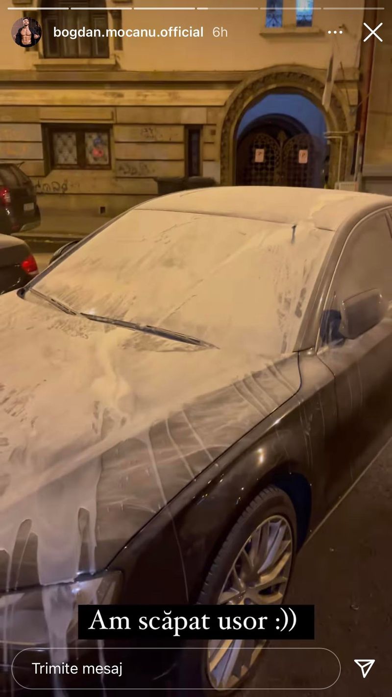 Surpriză de proporții pentru Bogdan Mocanu! Artistul s-a trezit cu toate roțile de la mașină sparte