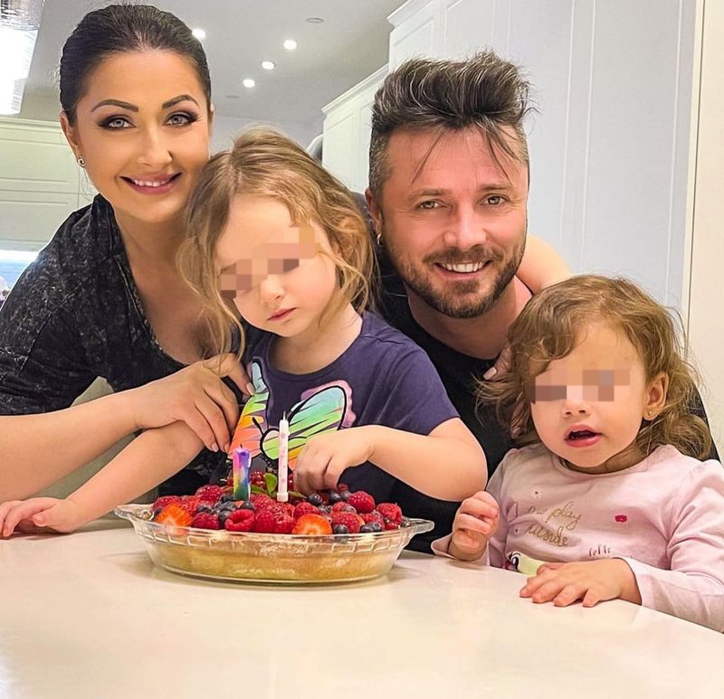 Gabriela Cristea și Tavi Clonda au împreună două fetițe
