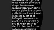 Postarea făcută de Simona Hapciuc