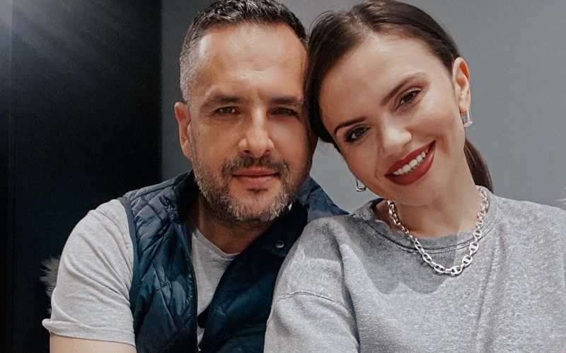 Cristina Șișcanu și soțul ei, Mădălin Ionescu  cristina siscanu