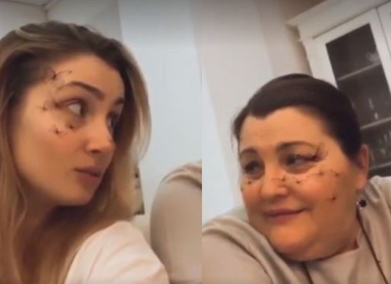 Irina Tănase, alături de mama ei Irina Tănase