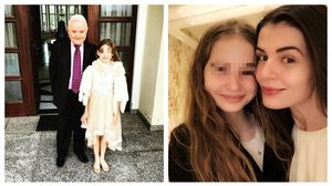 Fiica lui Irinel și a Monicăi Columbeanu știe ce va profesa în viitor