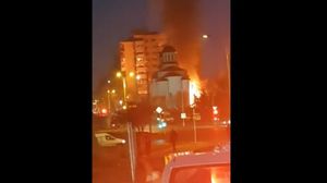 Incendiu de proporții în intersecția Doamna Ghica
