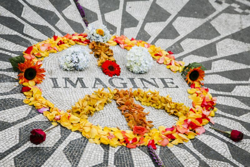 Memorial pentru Lennon în New York 