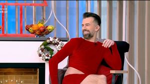 Florin Ristei, apariție uluitoare la televizor: „Mă simt comod în rochie!”