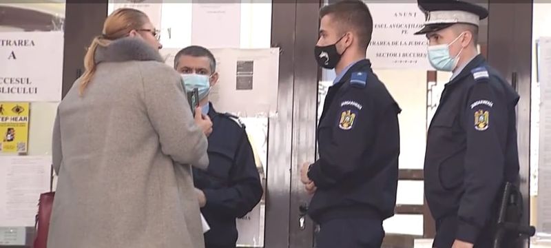 Diana Șoșoacă, amenințări la adresa jandarmilor