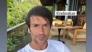 Radu Vâlcan s-a fotografiat în avion, în drum spre casă