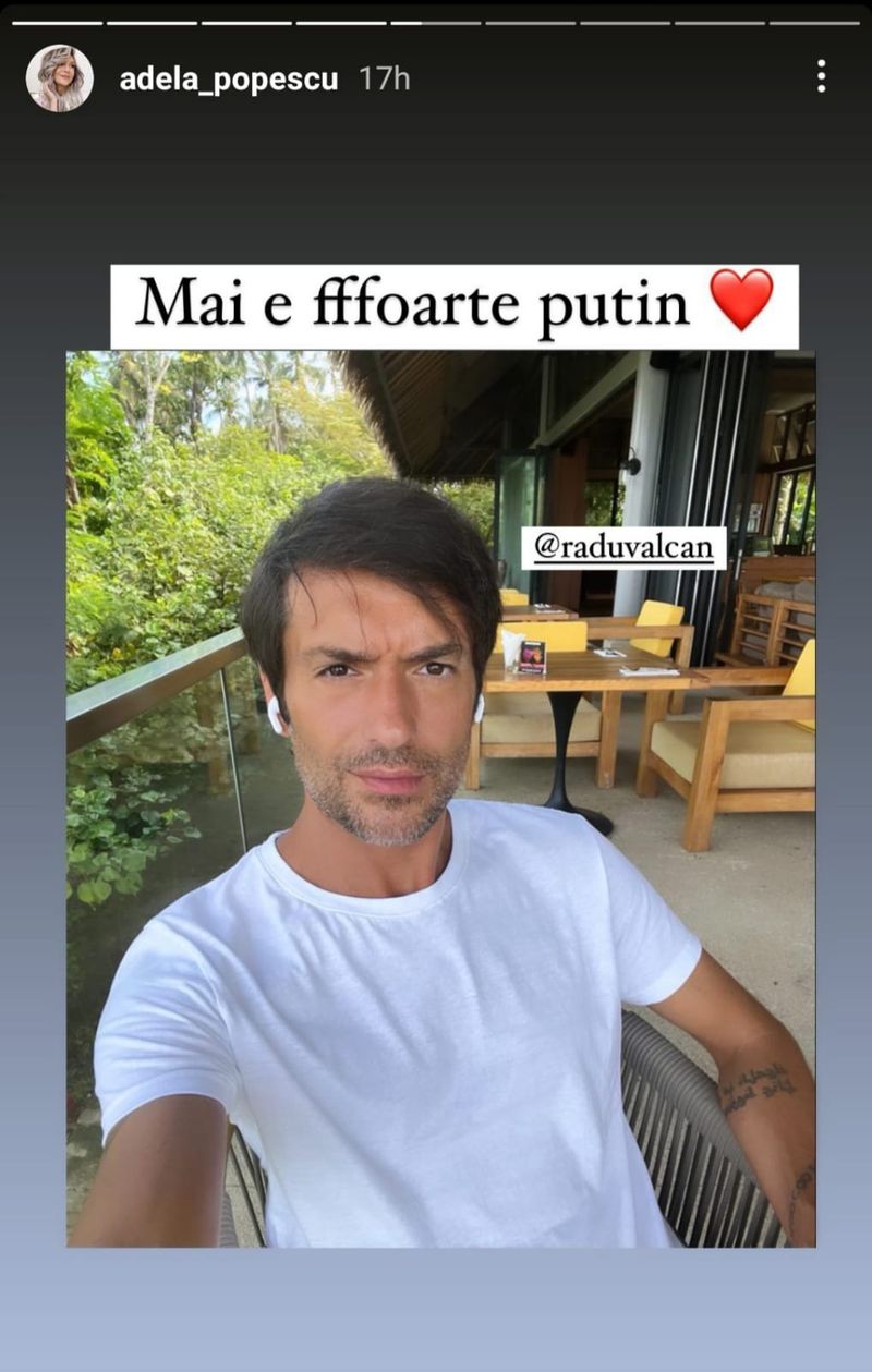 Reacția Adelei Popescu, după ce a aflat că soțul ei se întoarce în România Radu Vâlcan s-a fotografiat în avion, în drum spre casă