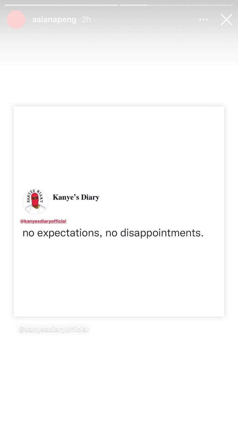 Postarea făcută de Asiana Peng