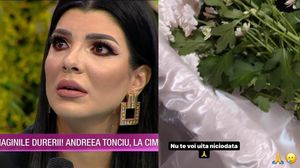 Andreea Tonciu, momente grele în a doua zi de Crăciun:"Nu te voi uita niciodată!"