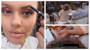 Cristina Șișcanu i-a pasat toate activitățile casnice lui Mădălin Ionescu