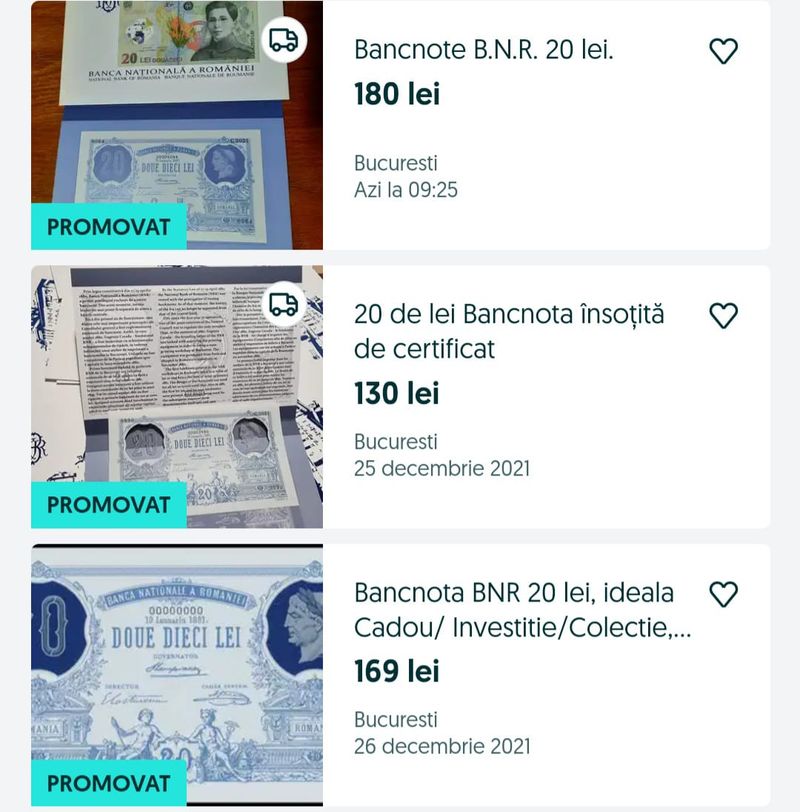 Bancnota de 20 de lei are printat chipul Ecaterinei Teodoriu