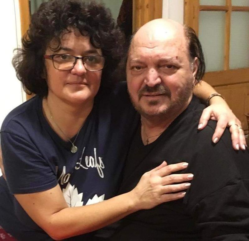 Victor Socaciu și soția lui, Brândușa Simion Brândușa Simion l-a ținut până în ultima clipă de mână pe soțul ei