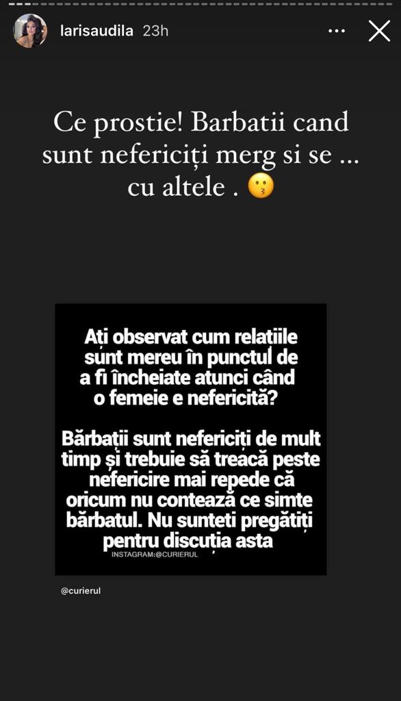 Larisa Udilă, probleme în dragoste?!