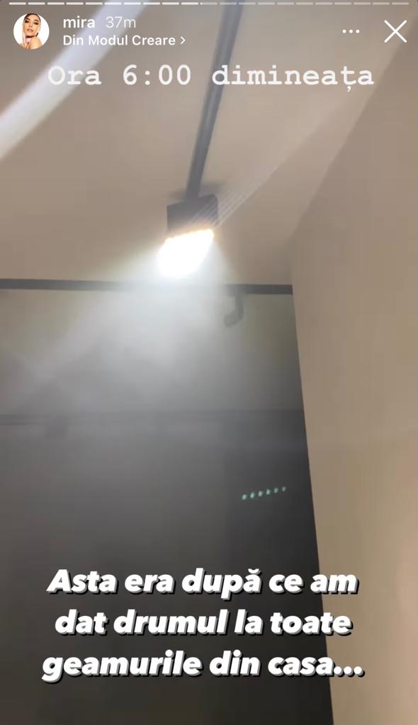 Mira, incident cumplit în propria casă!