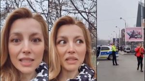 Elena Gheorghe, evacuată dintr-un mall din Capitală: