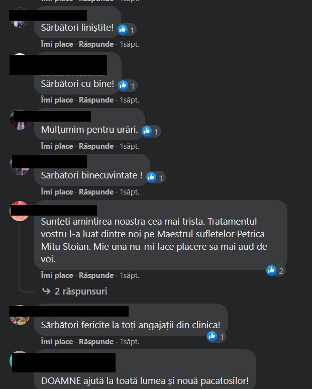 Se &icirc;nt&acirc;mplă la două luni de la moartea lui Petrică M&icirc;țu Stoian! Clinica unde artistul a urmat terapia hiperbară, trasă la răspundere Nu ați verificat analizele!. Dezvăluiri dureroase