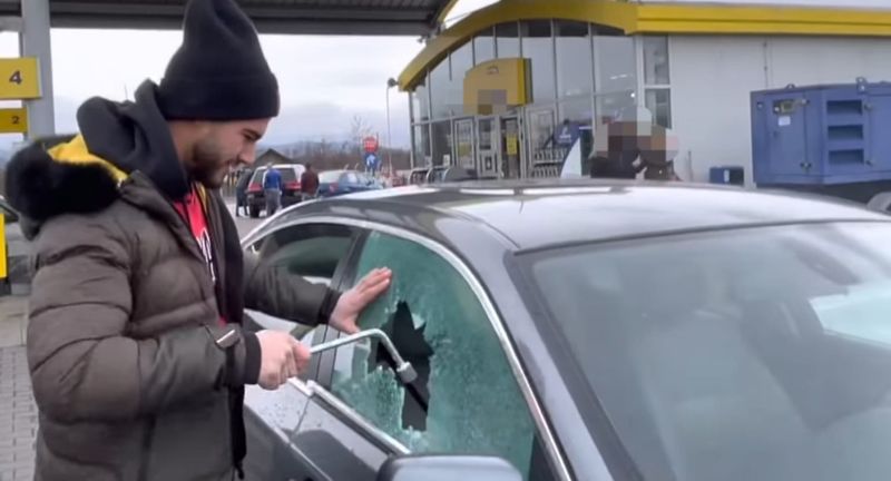 Iancu își abandonase mașina de o lună în stația peco