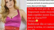 Elena Gheorghe, revoltă pe internet!