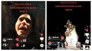 O femeie și-a simulat propria înmormântare pe TikTok
