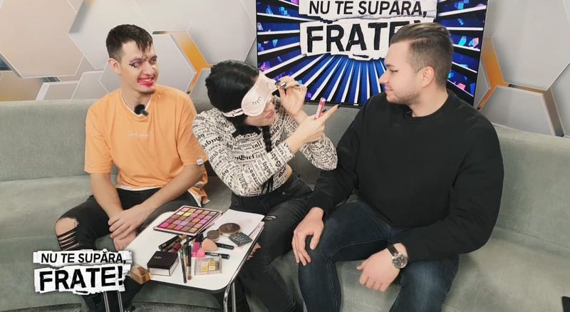 Bianca și Cristian Comănici, provocare de senzație într-un nou episod Nu te supăra, frate!