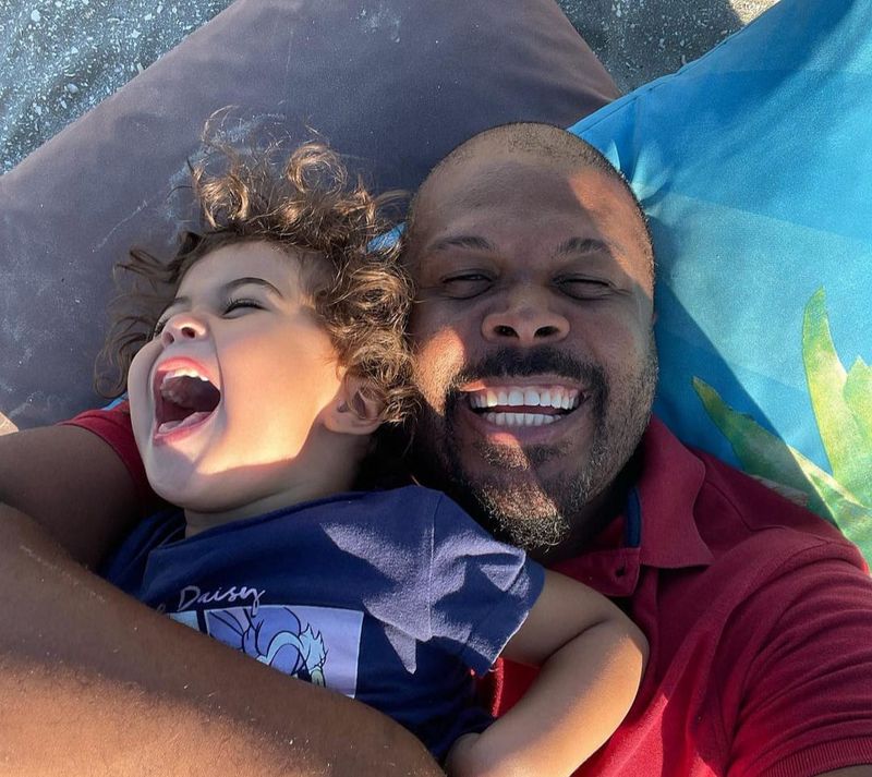 Cabral s-a fotografiat alături de Namiko, c&acirc;nd aceasta dormea