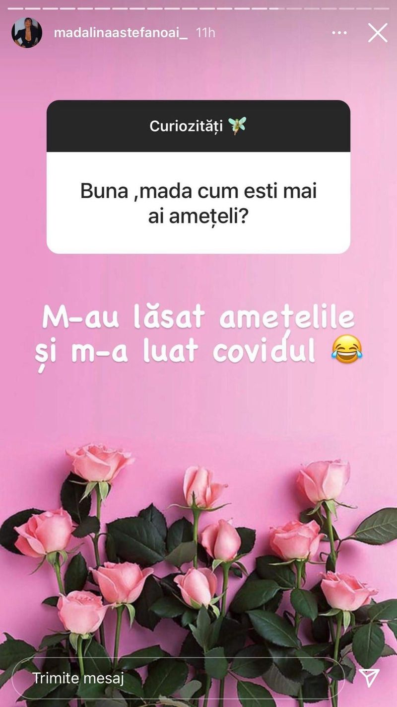 Postarea făcută de Madalina de la Puterea Dragostei