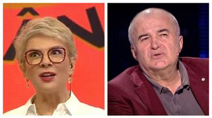 Teo Trandafir, luată peste picior de Florin Călinescu
