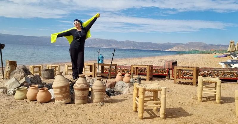 Monica Anghel după aventura din Iordania cu prietena Jojo