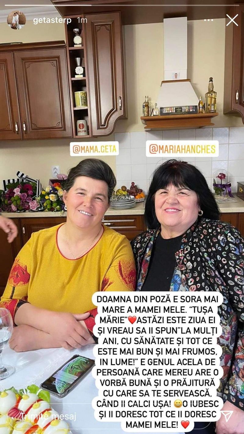 Mama Geta si sora ei