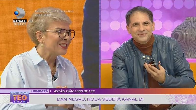 Dan Negru a întârziat la o întâlnire cu Horia Moculescu din cauză că a intrat în direct