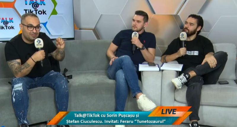 Mădălin Feraru, primul invitat al emisiunii &quot;Talk@TikTok&quot;
