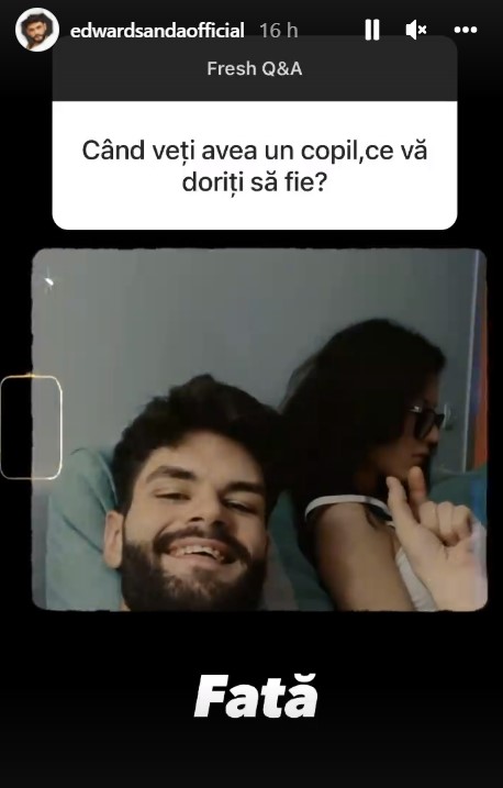 Cleopatra Stratan și Edward Sanda