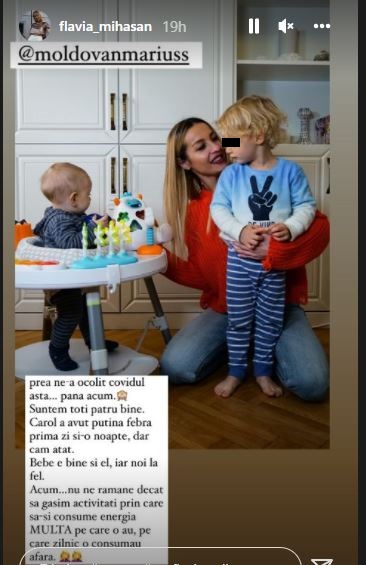 Flavia Mihășan, infectată cu COVID-19