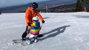 Oana Mizil a fost la munte să schieze cu fiica ei fără Marian Vanghelie