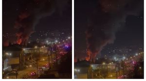 Incendiu de proporții în Prelungirea Ghencea