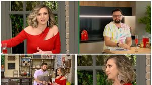 Cătălin Măruță, înlocuit de Adela Popescu în emisiune! A fost întâmpinată cu flori, dar stai să vezi ce reacție a avut: „Nu-mi place! Ce-i asta?!”