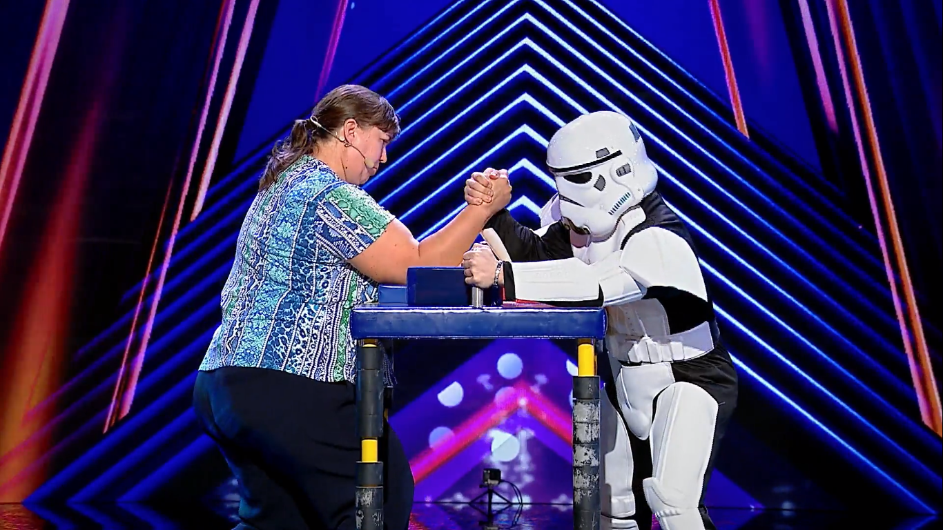 Ioana Ciucă, skanderberg cu Dragoș Bucur la Românii au Talent 2022