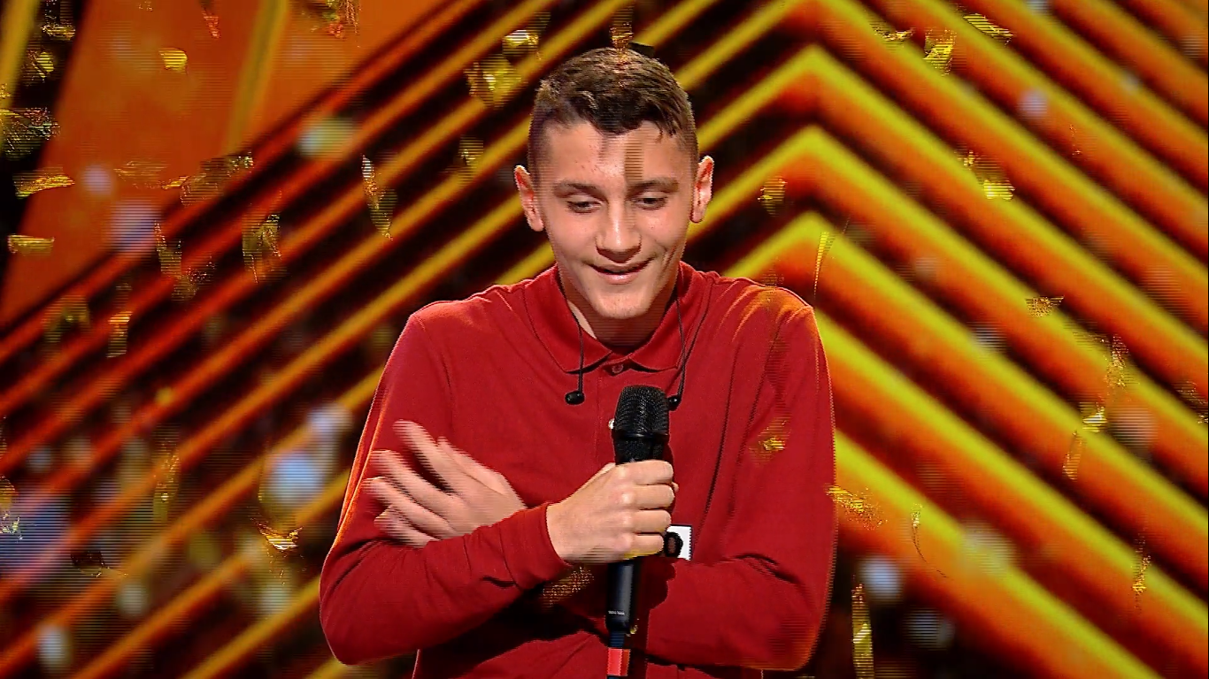Emanuel Ion, primul Golden Buzz de la Rom&acirc;nii au Talent, sezonul 12