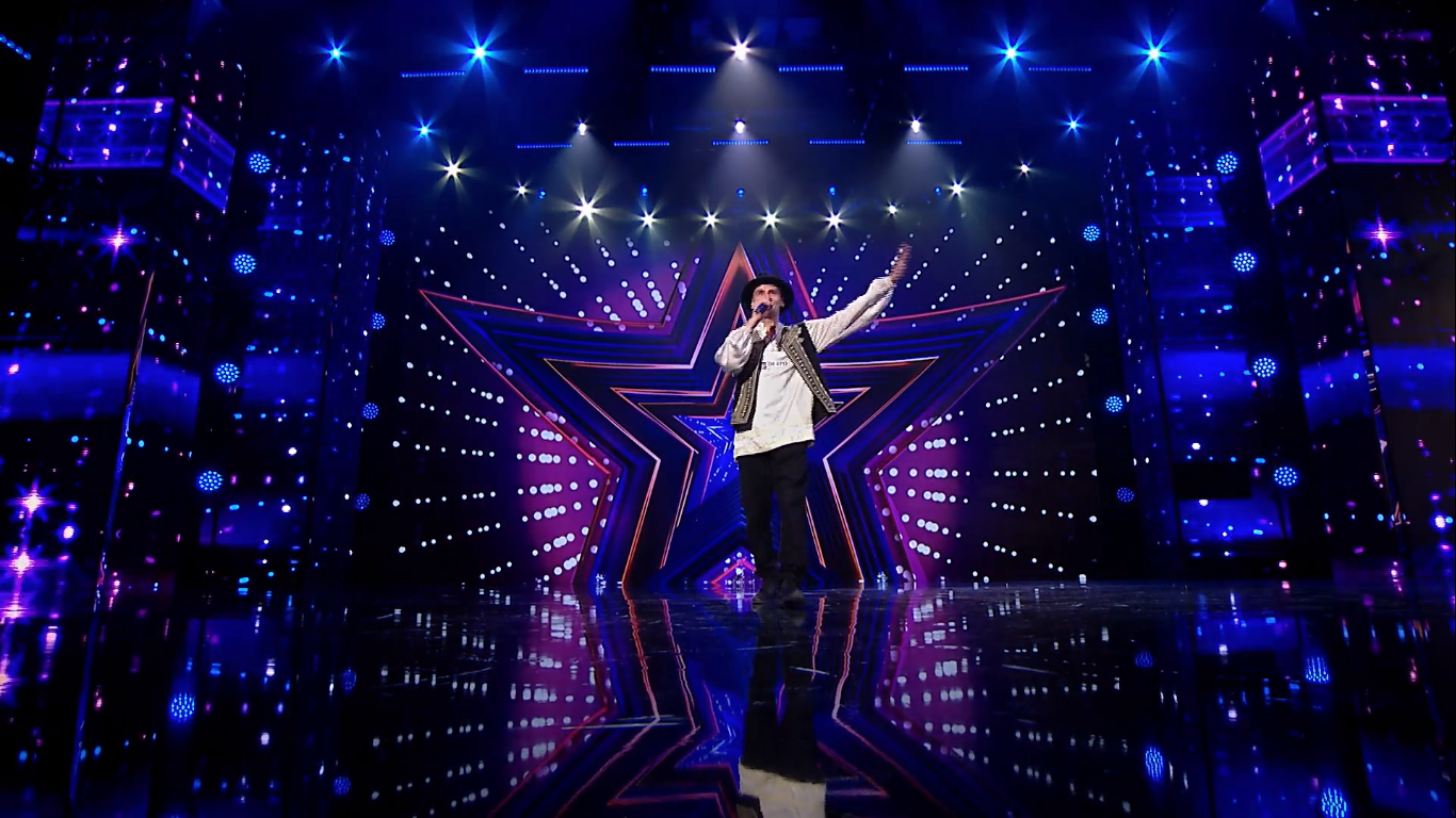 Daniel Vura, moment viral la Românii au Talent, sezonul 12.