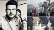 Imagini uluitoare de la înmormântarea șoferul care a provocat accidentul din Iași!
