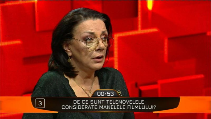 Carmen Tănase le dă replica celor care consideră că telenovelele sunt manelele filmului: &quot;Telenovela este jucată de actori și asta contează&quot;