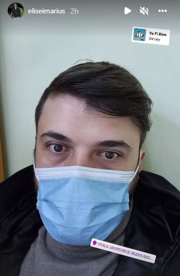 Marius Elisei, de urgență la spital