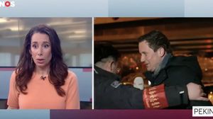 Un reporter a fost săltat în timpul live-ului de la Jocurile Olimpice din Beijing. Cum i-a supărat pe chinezi?