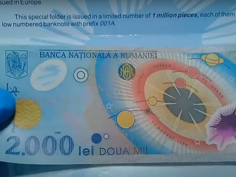 Bancnota cu eclipsa din '99 te poate &icirc;mbogăți